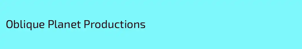 Oblique Planet Productions